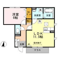 カルテットの物件間取画像